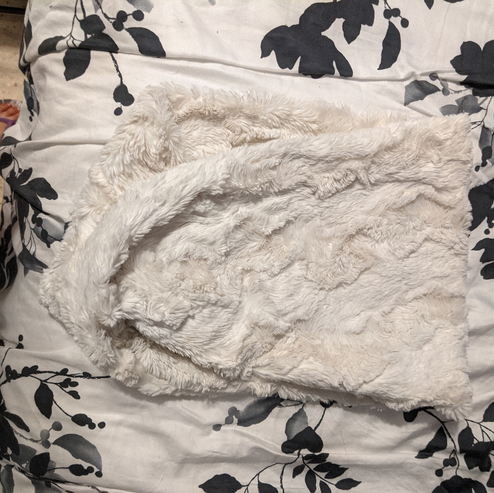 Fluffy infinity scarf, Anthropologie